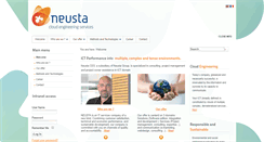 Desktop Screenshot of neusta.fr